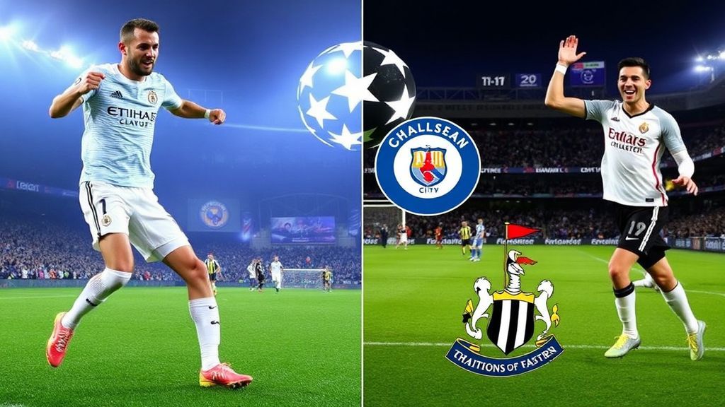 欧冠末轮生死战：阿森纳锁定头名在望，曼城蓝军背水一战