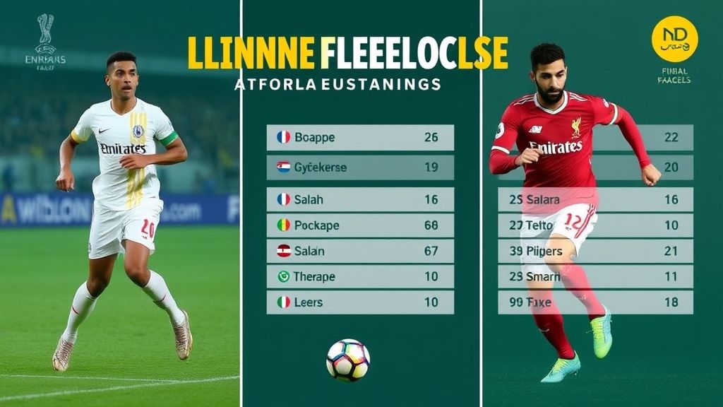 姆巴佩首夺欧洲金靴！萨拉赫单刀难救主