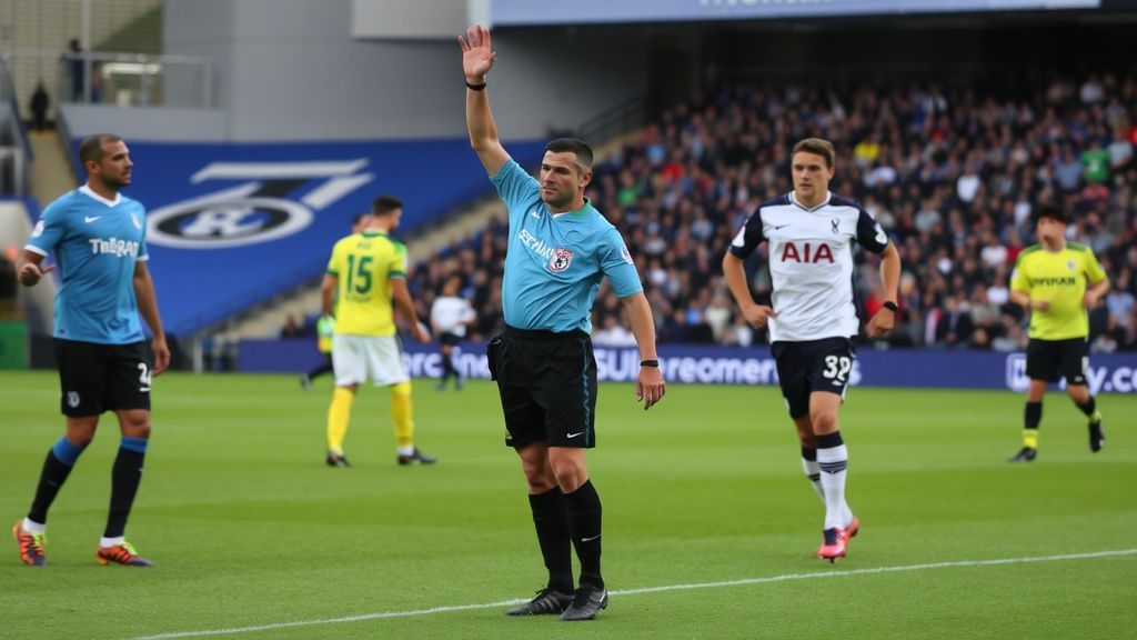 热刺怒斥裁判双标！连续两场争议判罚引爆英超公正性质疑