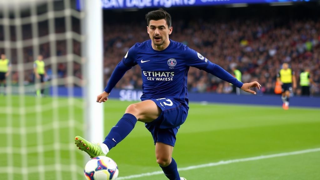 边锋推搡球童引爆争议！巴黎欧冠惨败切尔西