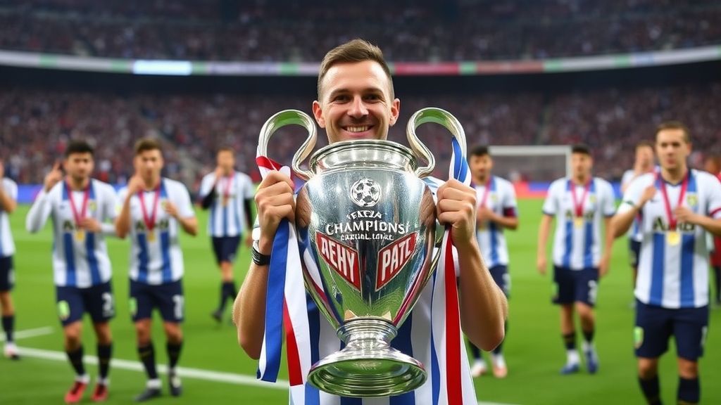 伊涅斯塔护送欧冠奖杯抵慕尼黑 传奇中场亲述运送心路